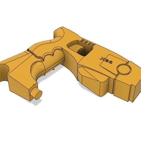 Download Free Stl File Playmobil Taser • 3d Print Model ・ Cults