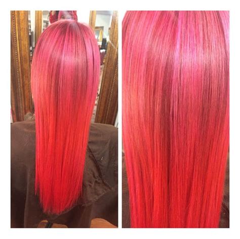 Elumen Goldwell Pink Hair Color Longhair Long Hair Styles Hair Color