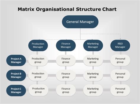 Free Organization Structure With Spheres And Rectangles Powerpoint