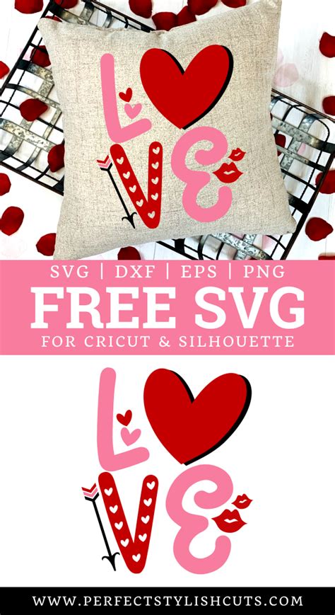 Free Love SVG File | Cricut valentines projects, Valentine svg files