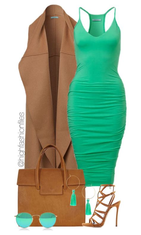 Seafoam Green By Highfashionfiles Liked On Polyvore Featuring Maison