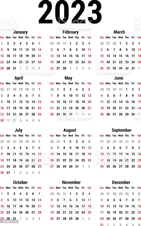 2023 Calendar With Week Numbers And Holidays For United States 2023
