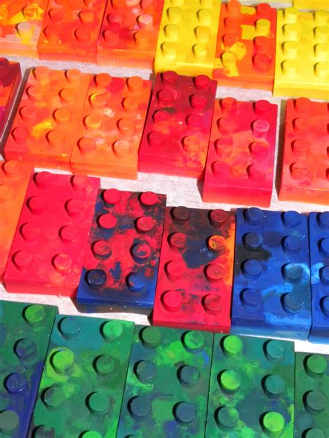 Lego Block Crayons Lego Blocks Kid Activities Crayons Grandchildren