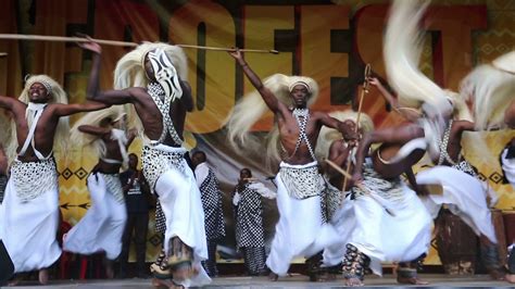 Malaysia's most superb dance form. MOSCOW, RUSSIA - JUNE 06, 2015: Men from Rwanda perform ...