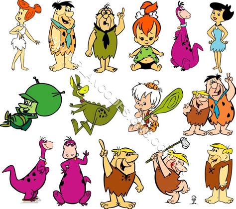 Os Flintstones Personagens Vlrengbr