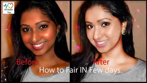 How To Get Fair Skin In 2 Days Using Only 2 Ingredients Youtube