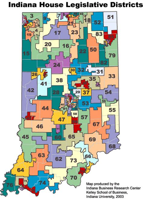 Indiana State Police District Map