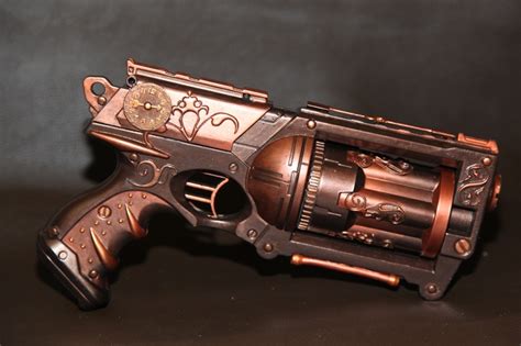 Copper Steampunk Gun By Averusx On Deviantart