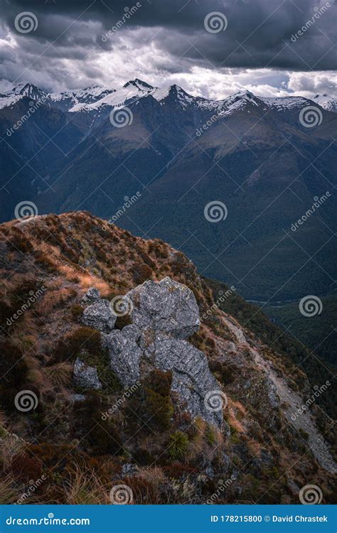 Mount Aspiring National Park New Zealand Stock Photo Image Of