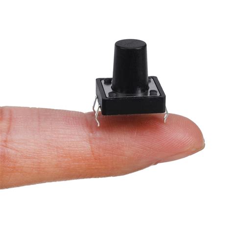 100pcs Momentary Tactile Push Button Switch 12x12x12mm