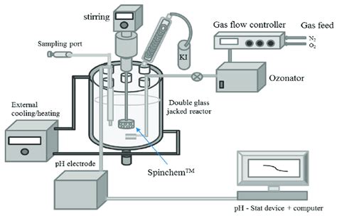 Scheme Of The Semi Batch Reactor System For The Evaluation Of