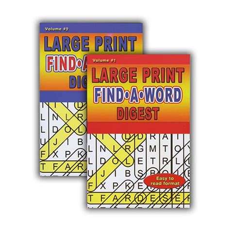 Kappa Super Saver Large Print Word Search Puzzle Pack 48 Off