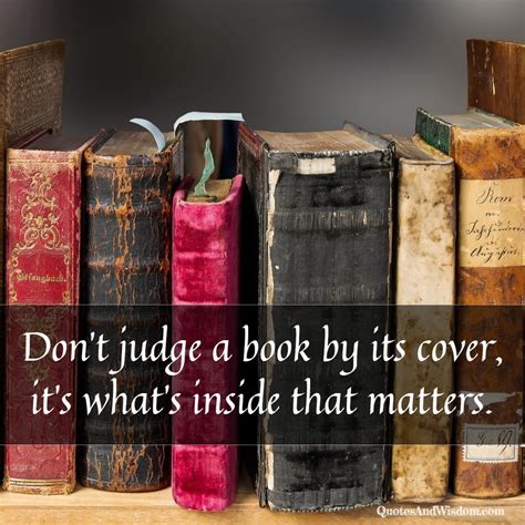 Don T Judge By Cover Quotes Ilustrasi
