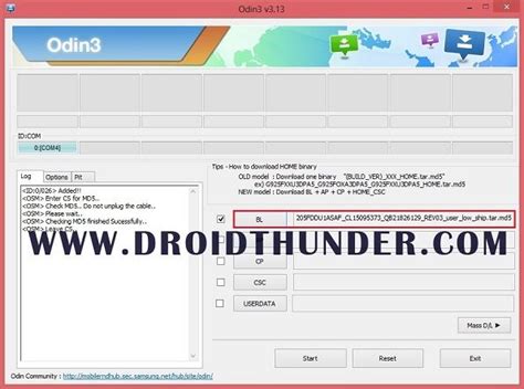 Install Samsung Firmware Using Odin Tool Beginner S Guide