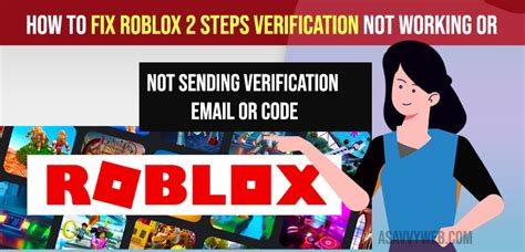 How To Fix Roblox 2 Steps Verification Not Working Or Not Sending