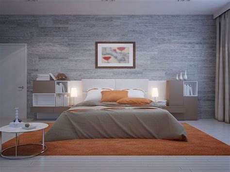 For a look that is both soothing and warm, consider a pale orange sherbet hue. 64 Grey Bedroom Ideas and Design - With Pictures | The Sleep Judge