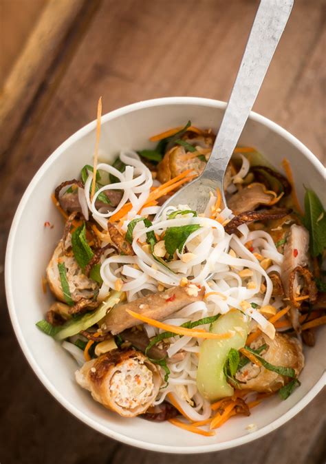 Vietnamese Rice Noodle Salad Bowl David Lebovitz