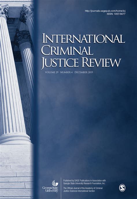 Buy International Criminal Justice Review Journal Subscription Sage