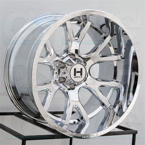 Hostile Wheels H113 Rage Chrome Aspire Motoring