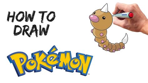 How To Draw Weedle Pokemon Cartooning 4 Kids Youtube