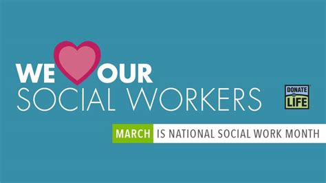 March Is National Social Worker Month