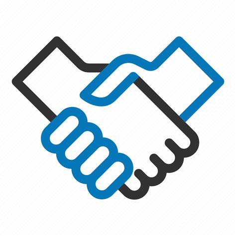 Agreement Approved Business Deal Handshake Respect Icon Download