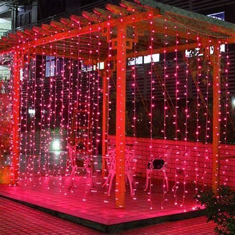 98ftx98ft 300led Window Curtain Lights Starry String Light Icicle