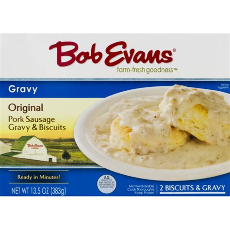 Bob Evans Sausage And Gravy Biscuits Original 135 Oz Instacart
