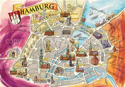 151 bis neuhöfer damm zurück zur karte zurück zur routenbeschreibung elbe³ erholen. Hamburg Karte Sehenswürdigkeiten | Karte