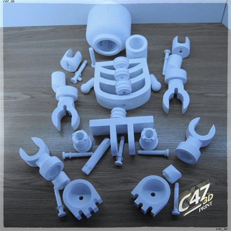 Giant 3d Printed Skeleton Rlego