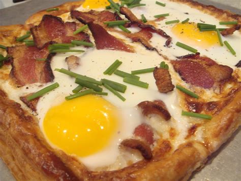 Bacon And Egg Breakfast Tarts Recipe — Dishmaps