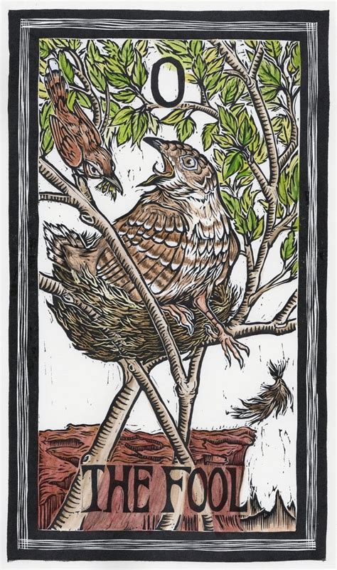 The Fool Cuckoo And Wren Tarot Cards Art Tarot 78 Tarot Cards