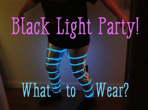 What To Wear To A Black Light Party Clothes And Accessories Holidappy