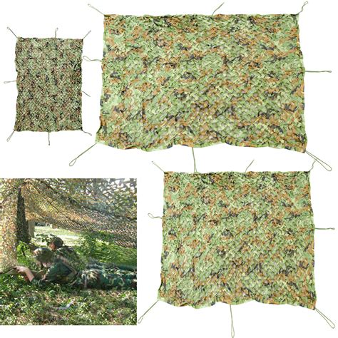 Camo Net Camouflage Netting Hunting Shooting Hide Army Woodland Truck