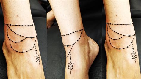 Top More Than 73 Anklet Tattoo Design Ineteachers
