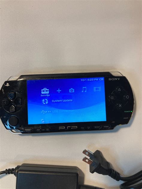 Sony Psp Go Psp 1001 Playstation Portable Black Read Description