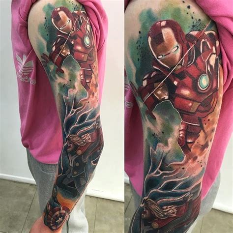 Pin By Ravingviciousfoghorn On Marvel Dc Comics Tattoos Marvel