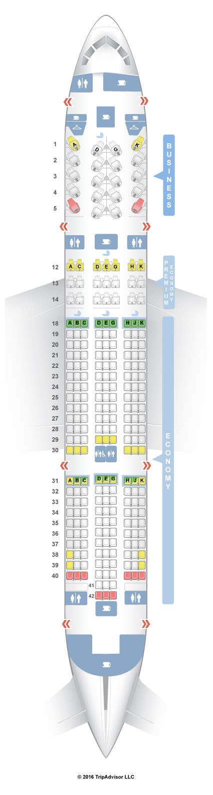 Seatguru Seat Map Air Canada Boeing 787 8 788 Seatguru Seatguru