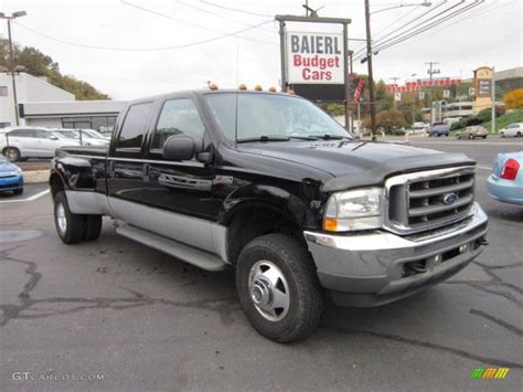 2003 Black Ford F350 Super Duty Lariat Crew Cab 4x4 Dually 55283121