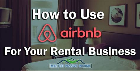 This means you need to run a solid financial model that takes the. How to use AirBnB to invest and gain passive income