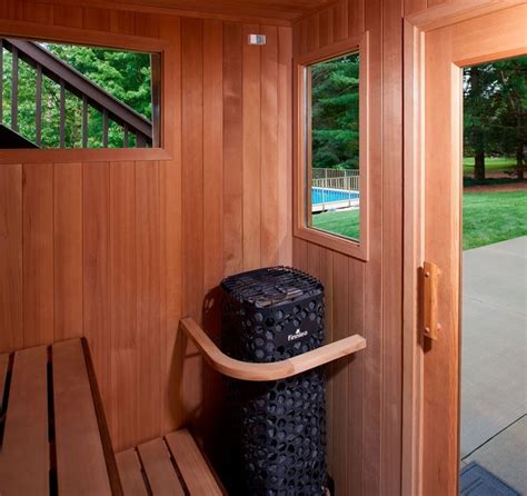 Helo Euroshed Patio Outdoor Sauna 5 X 7 Diamond Sauna And Steam