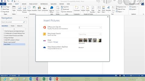 Word 2013 Microsoft Office 2013 Review Page 2 Techradar