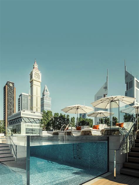 Rooftop Pool At Four Seasons Hotel Dubai Difc Uae The Top 60 Luxury