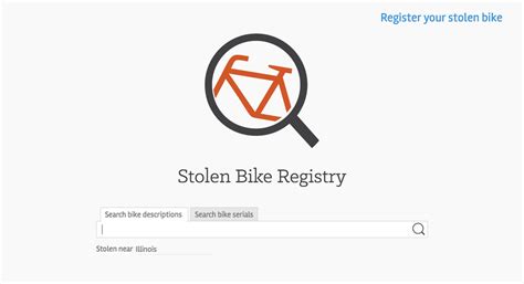 Providing The Largest And Most Effective Bicycle Registry Ever