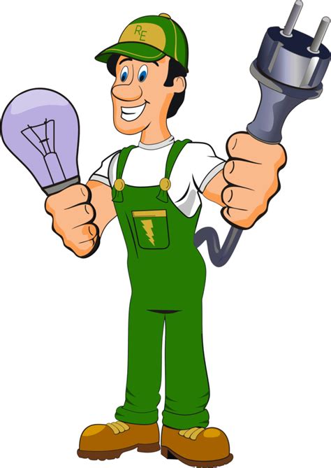 Contractor Clipart Electrician Contractor Electrician Transparent Free