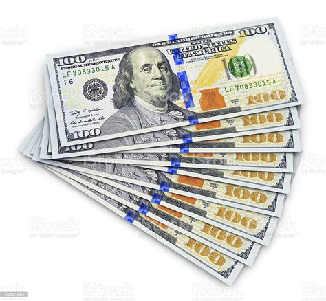 Fotosearch enhanced rf royalty free. New 100 Us Dollar Banknotes 2013 Edition Stock Photo ...