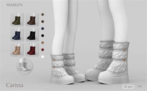Madlen Carissa Boots Madlen Sims 4 Cc Kids Clothing Sims 4 Toddler