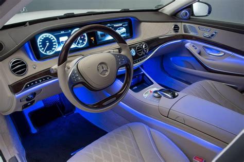 Mercedes Maybach S600 S Class 2016 Interior Front Custom Car Interior