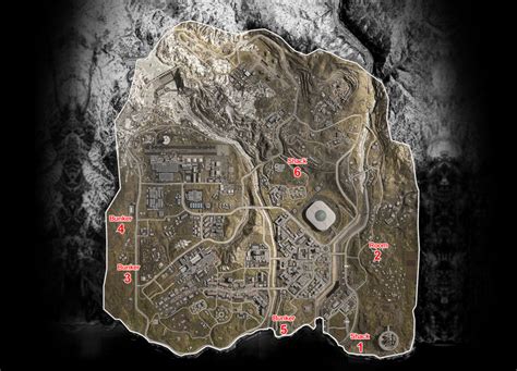 All Bunker Locations And Codes In Call Of Duty Warzone Dot Esports