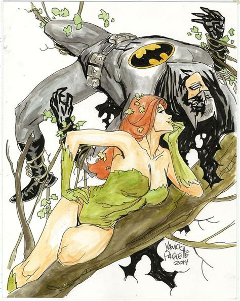 Batman Vs Poison Ivy By Yanick Paquette With Images